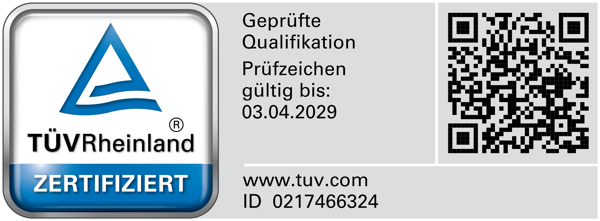TR-Testmark_0217466324_DE_CMYK_with-QR-Code Bausachverständiger Schepers TÜV